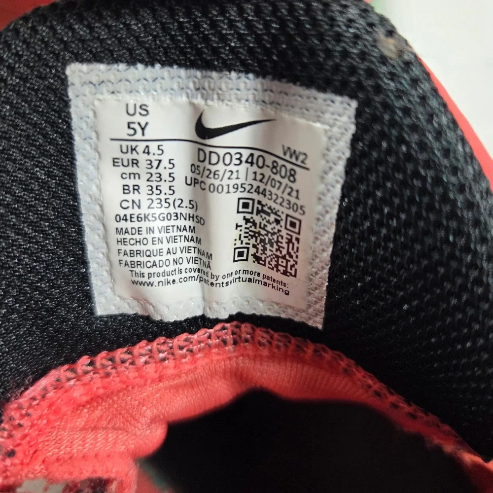 Nike Kyrie Flytrap 5 University Red Black Mint Green DD0340-808 Kids 5Y